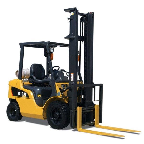 Forklift Hire London operator in warehouse